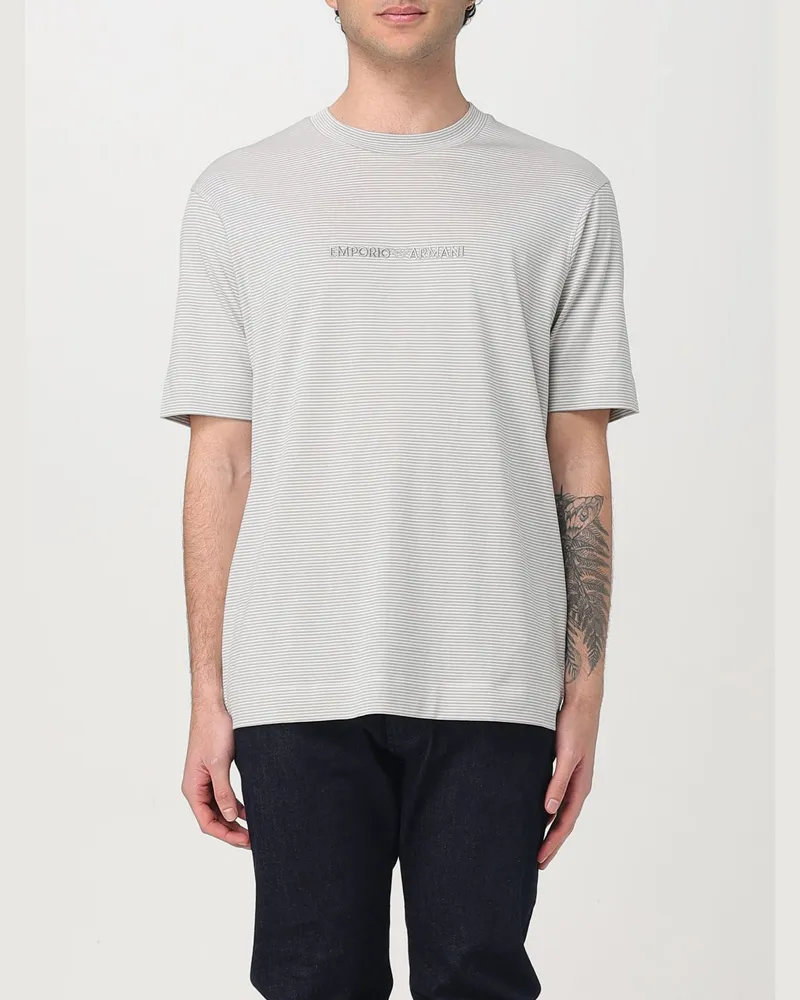 Emporio Armani T-shirt herren Weiß