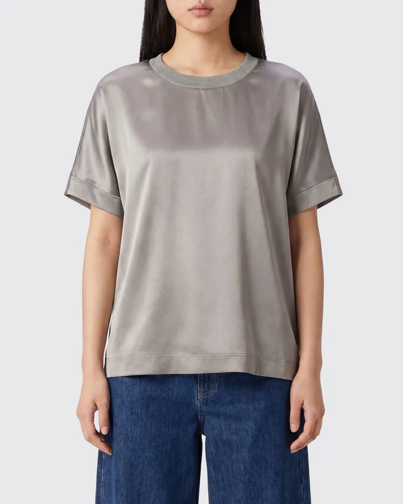 Semicouture T-shirt damen Grau