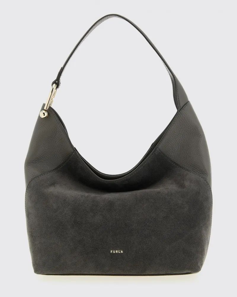 Furla Schultertasche damen Grau