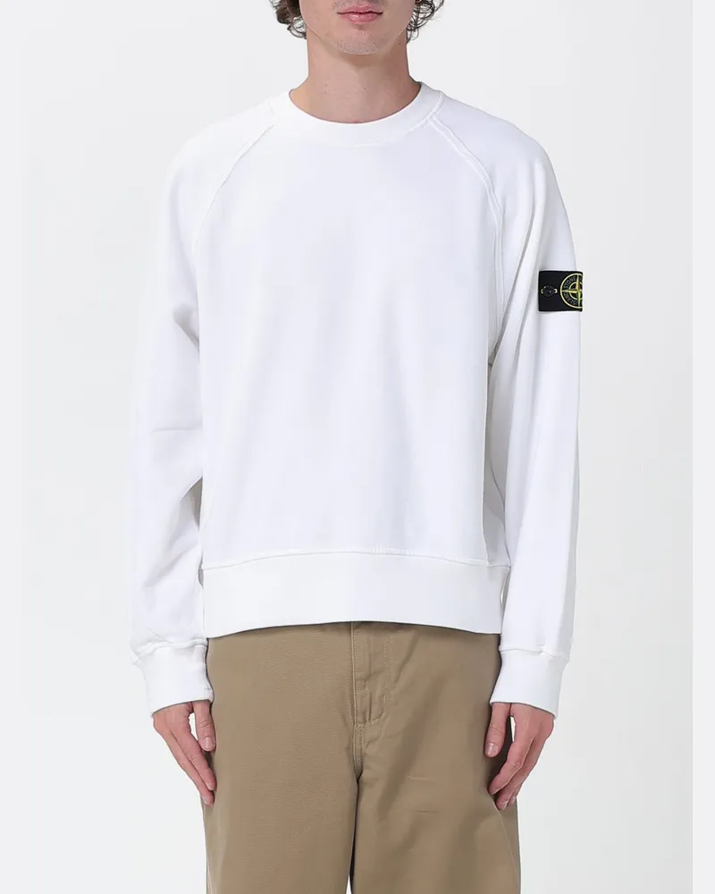 Stone Island Sweatshirt herren Weiß