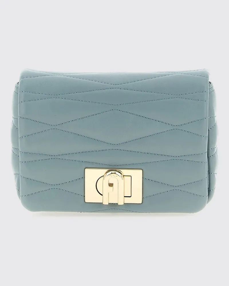 Furla Schultertasche damen Blau
