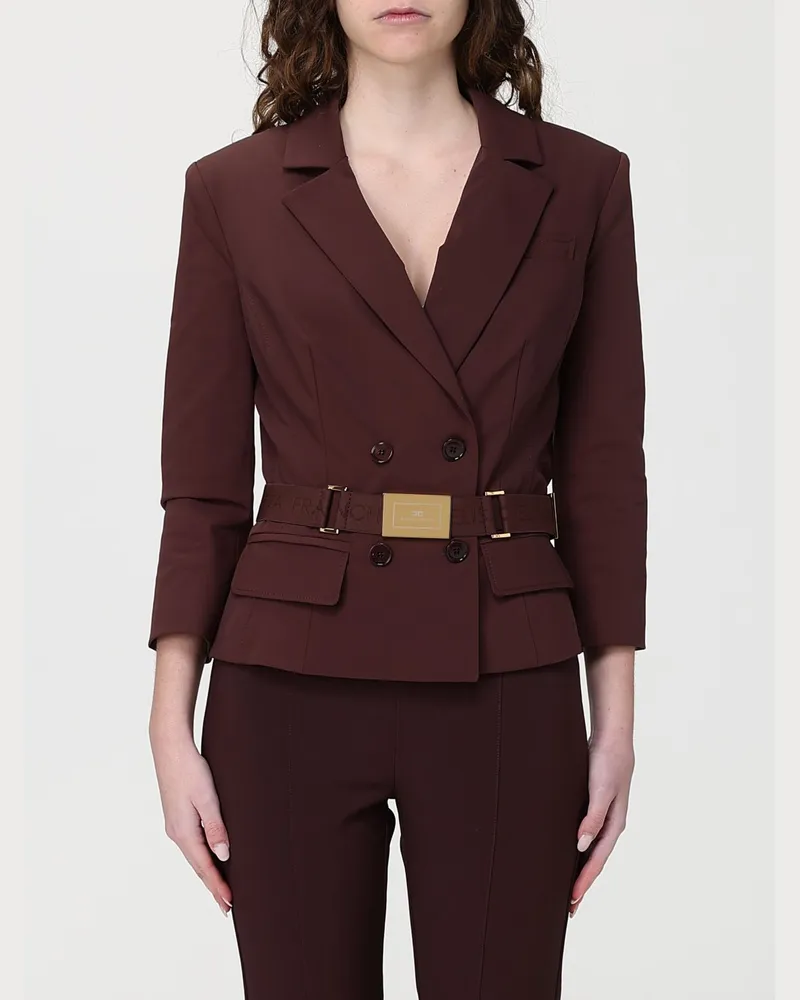 Elisabetta Franchi Jacke damen Braun