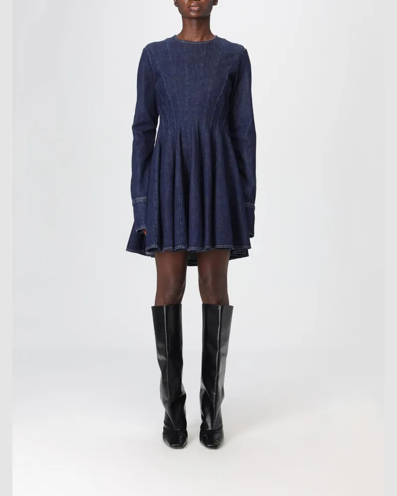 SPORTMAX Kleider damen Blau