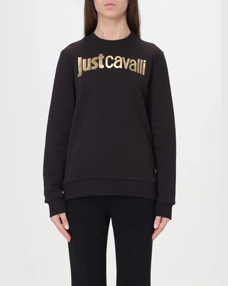Just Cavalli Sweatshirt damen Schwarz