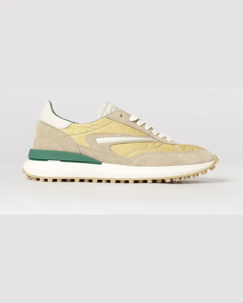 D.A.T.E. Athleta Sneakers aus Wildleder und Nylon Beige