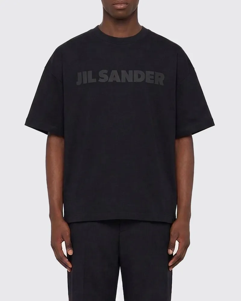 Jil Sander T-shirt herren Schwarz