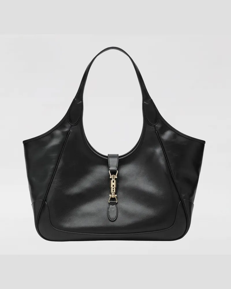 Gucci Mercato Ledertasche Schwarz