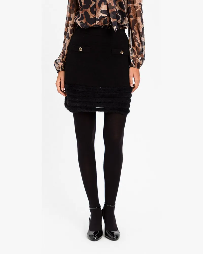Twin-Set Rock damen Schwarz