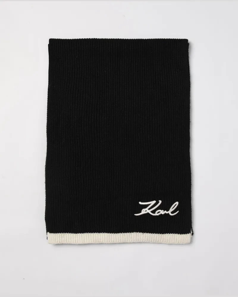 Karl Lagerfeld Schal damen Schwarz