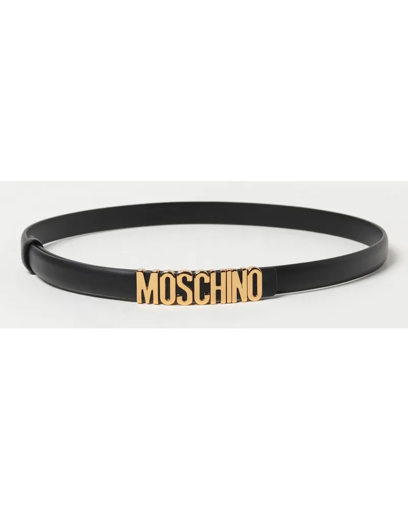 Moschino Gürtel Schwarz