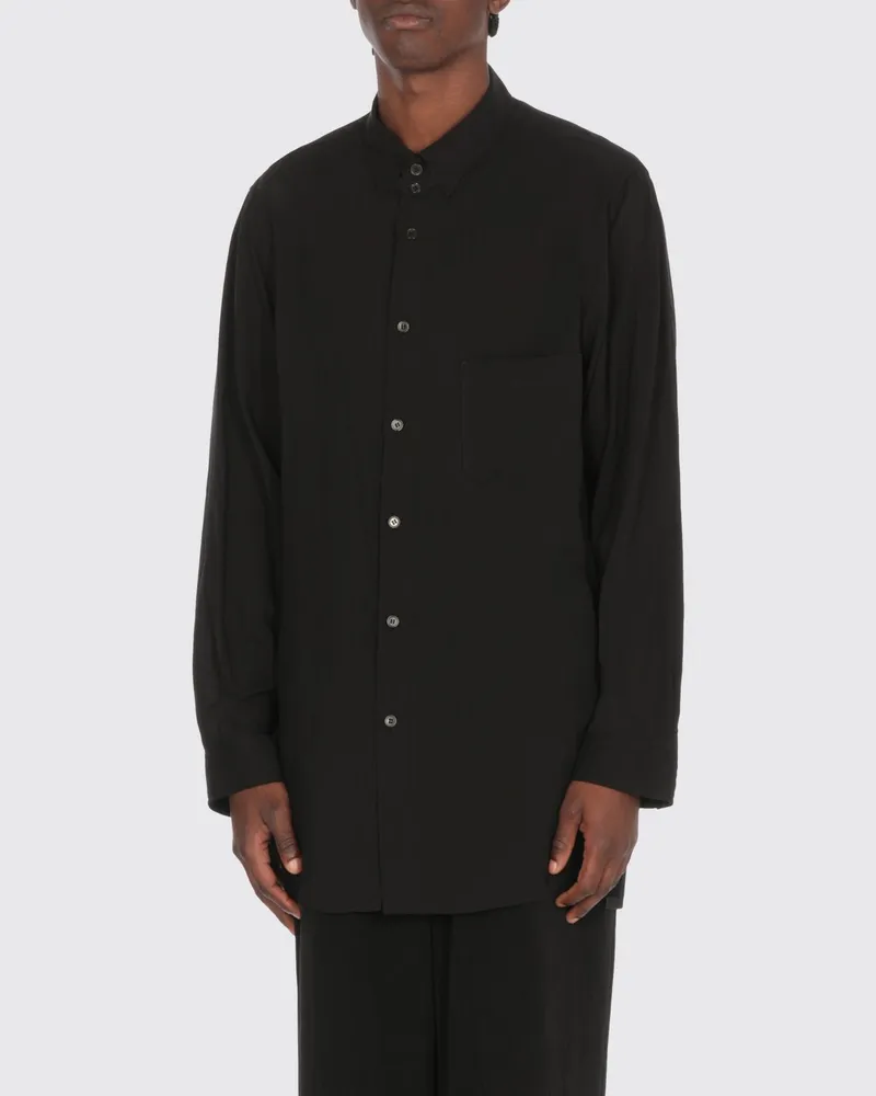 Yohji Yamamoto Hemd herren Schwarz