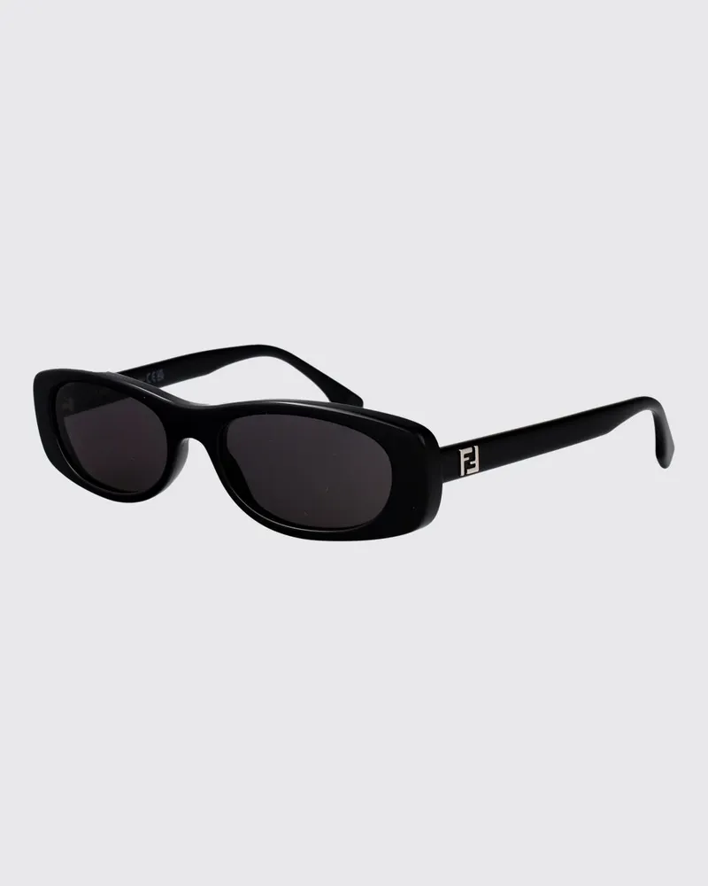 Fendi FF Squared Sonnenbrille aus Acetat Schwarz
