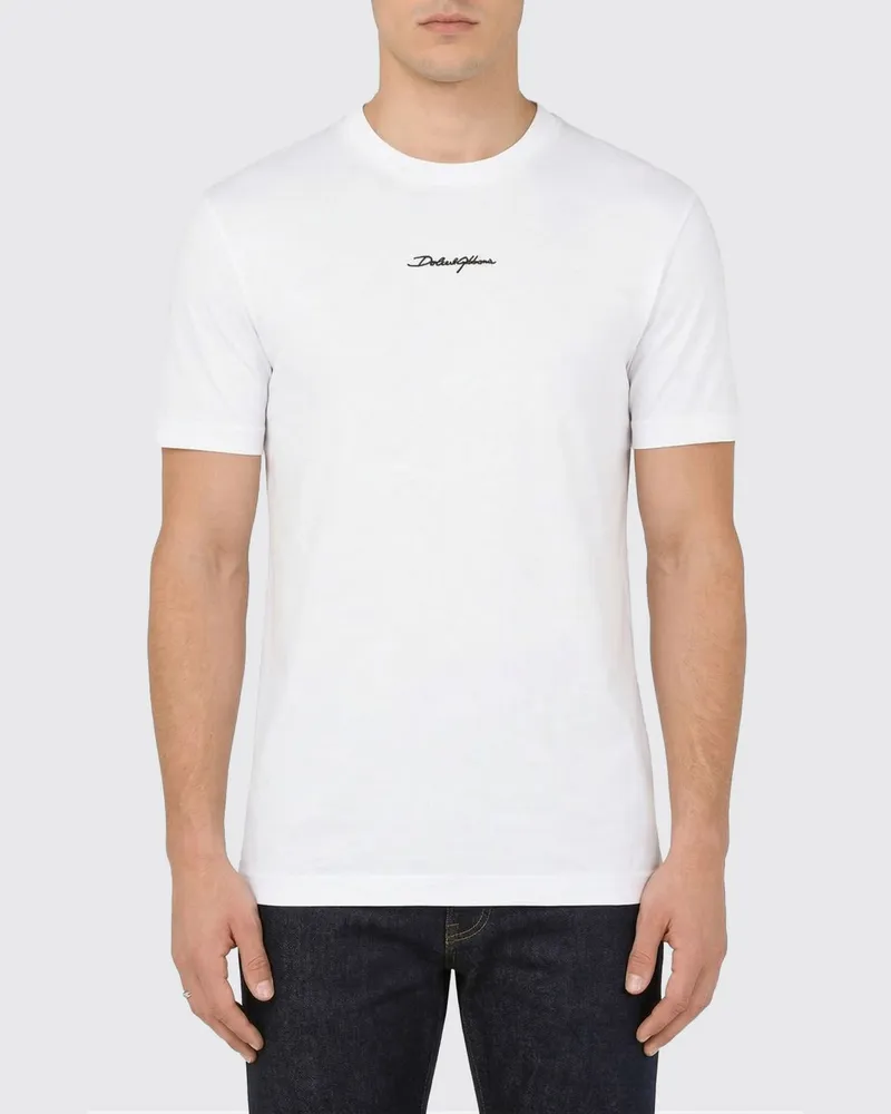 Dolce & Gabbana T-shirt herren Dolce & Gabbana Weiß