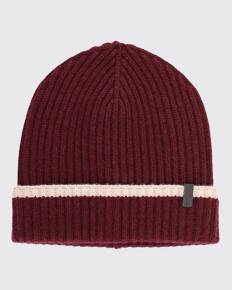 Brunello Cucinelli Hut damen Amarant