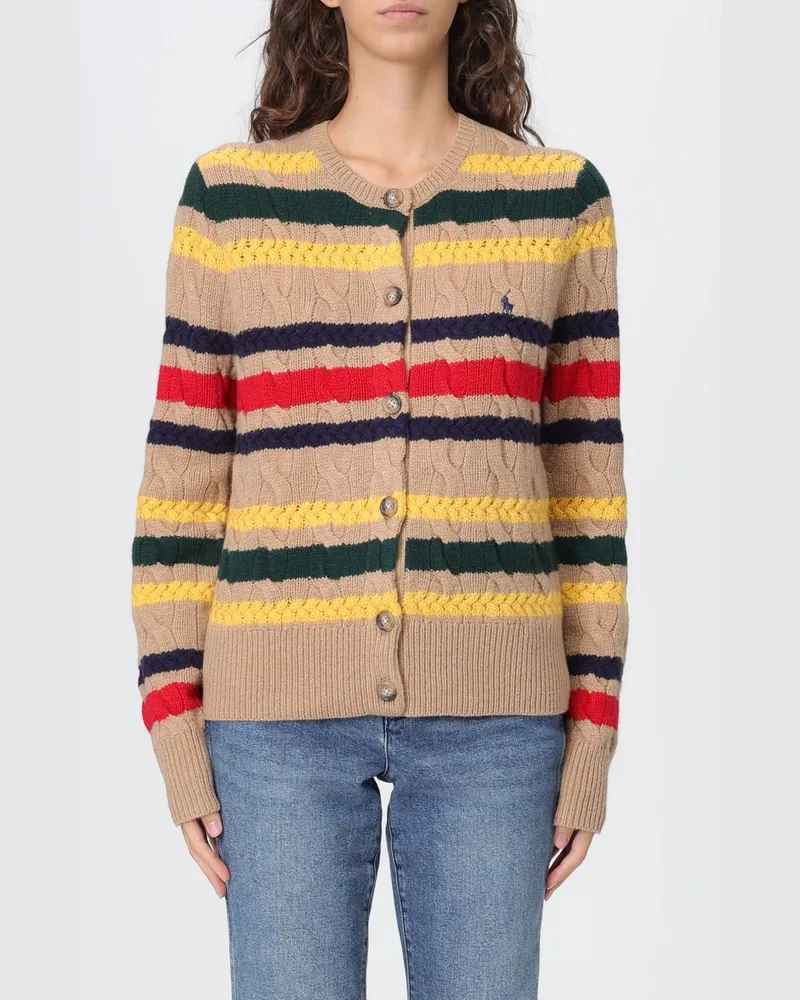 Ralph Lauren Strickjacke damen Camel