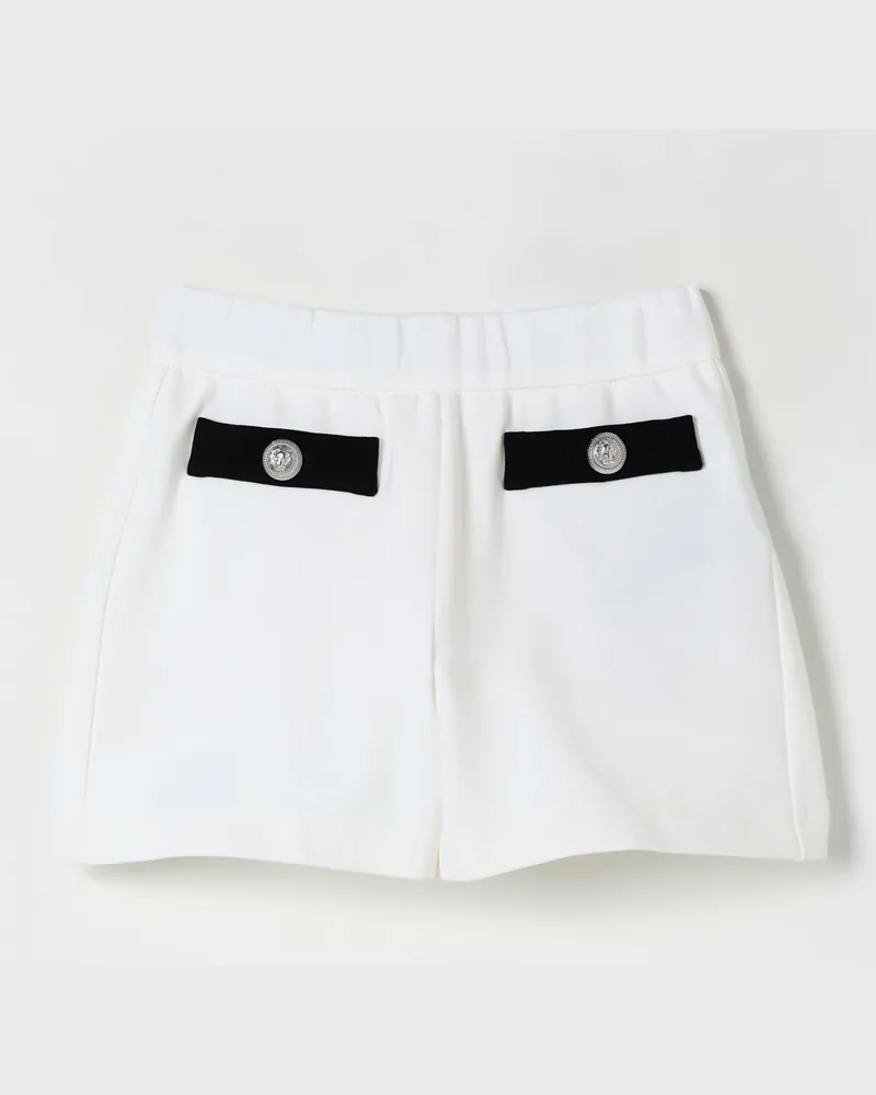 Balmain Shorts kinder Weiß