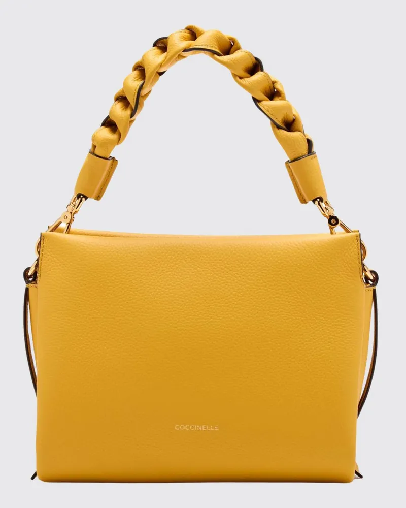 Coccinelle Schultertasche damen Gelb