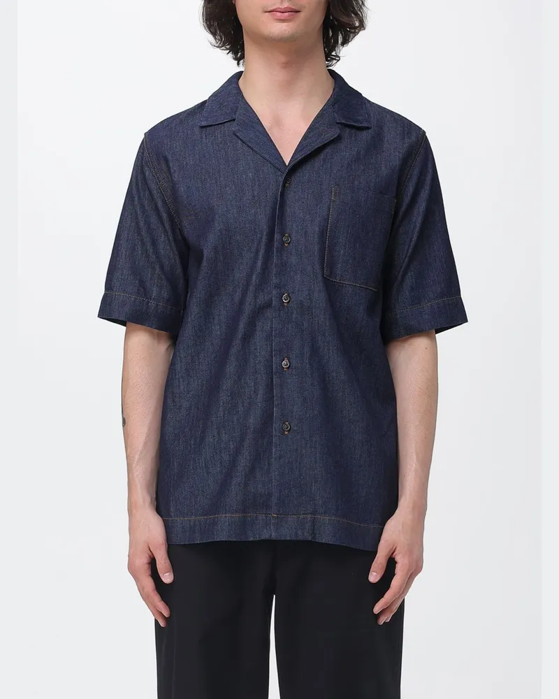 Dries van Noten Hemd herren Blau