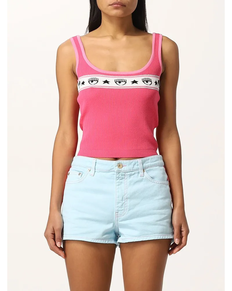 Chiara Ferragni Damen Top Pink