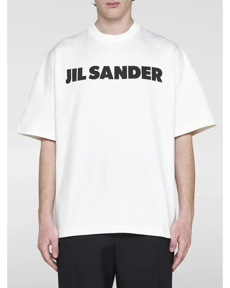 Jil Sander T-shirt herren Weiß