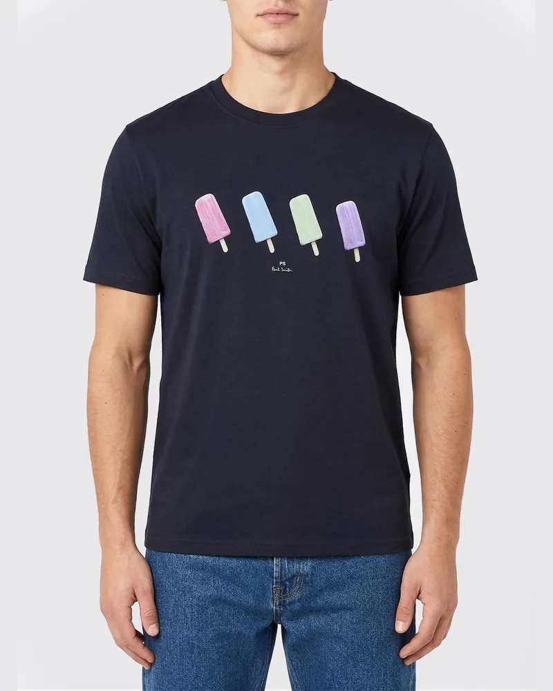 Paul Smith T-shirt herren Schwarz