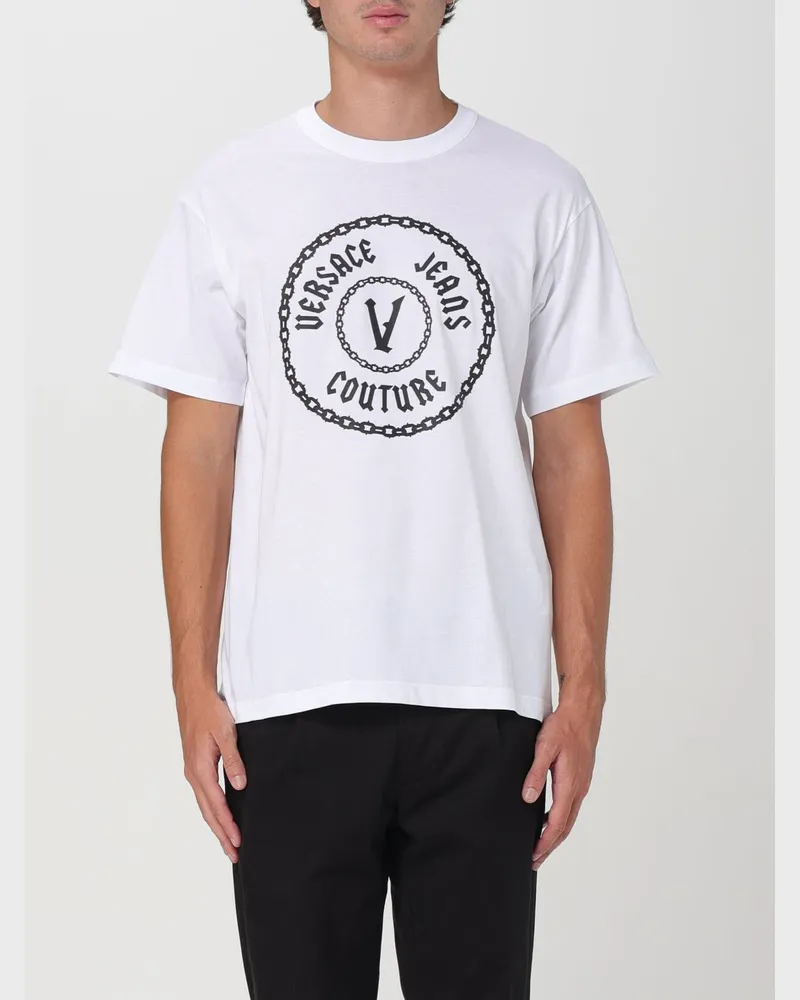 Versace Jeans T-shirt herren Weiß
