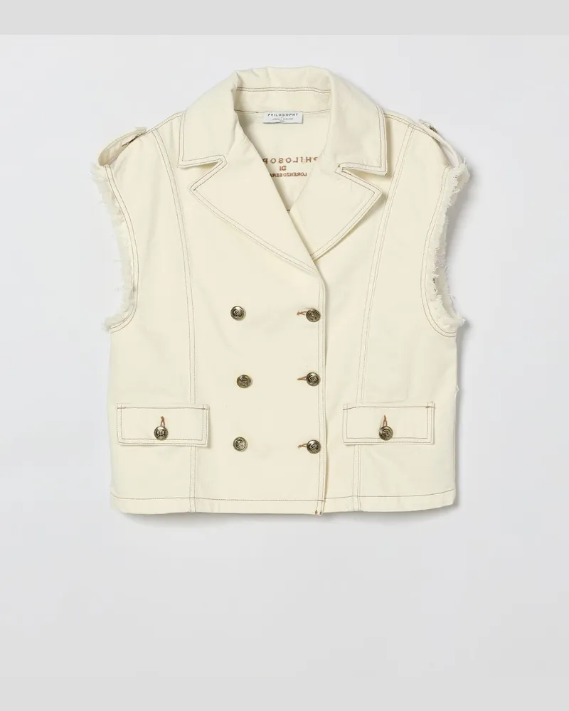 Philosophy Di Lorenzo Serafini Mantel kinder Beige