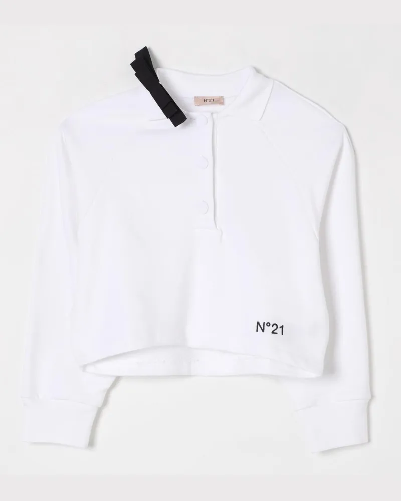 N° 21 Pullover kinder Weiß
