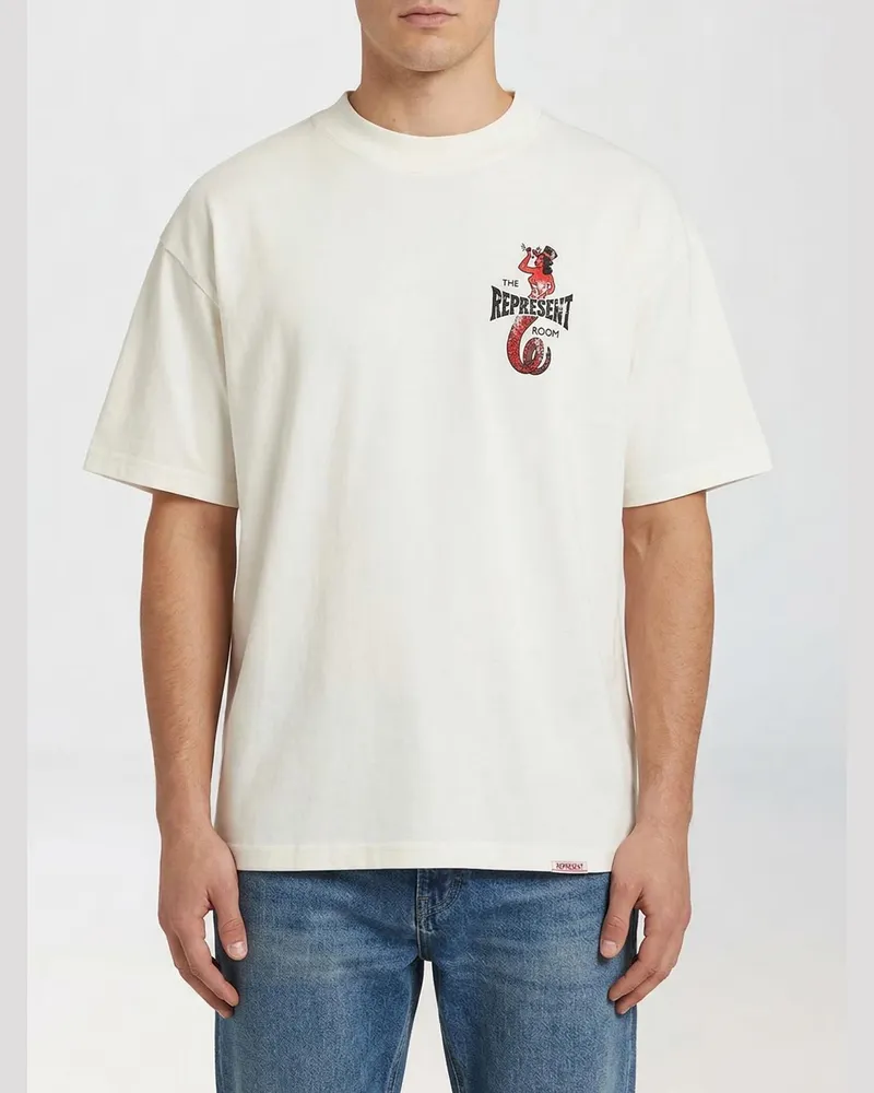 REPRESENT T-shirt herren Weiß
