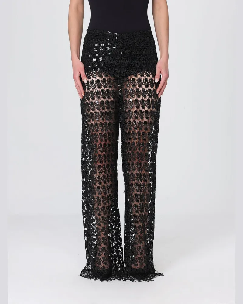 Hanita Hose damen Schwarz