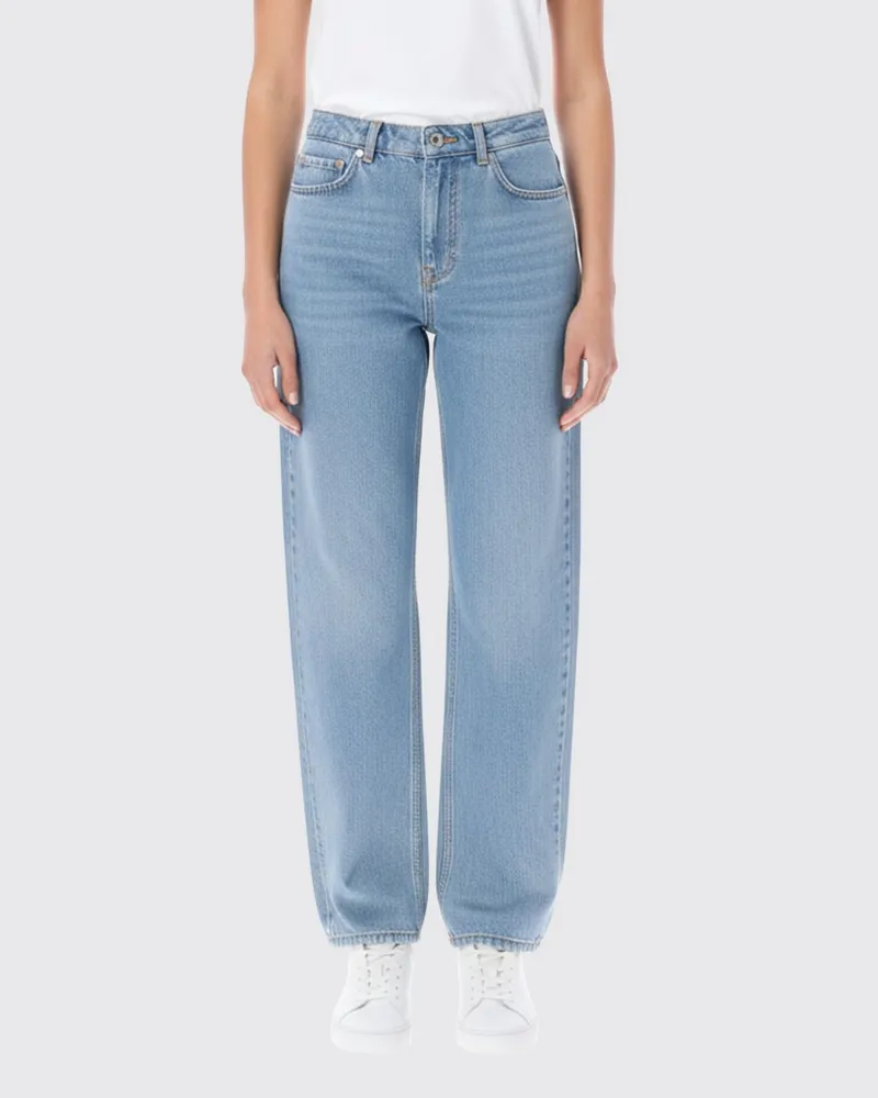 Ganni Hose damen Blau