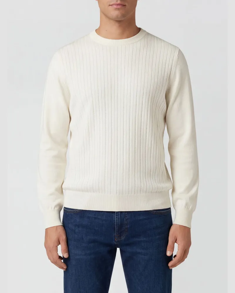 Brunello Cucinelli Pullover herren Weiß