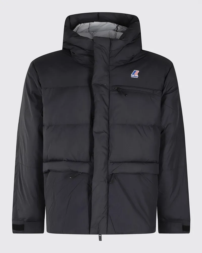 K-Way Jacke herren Schwarz