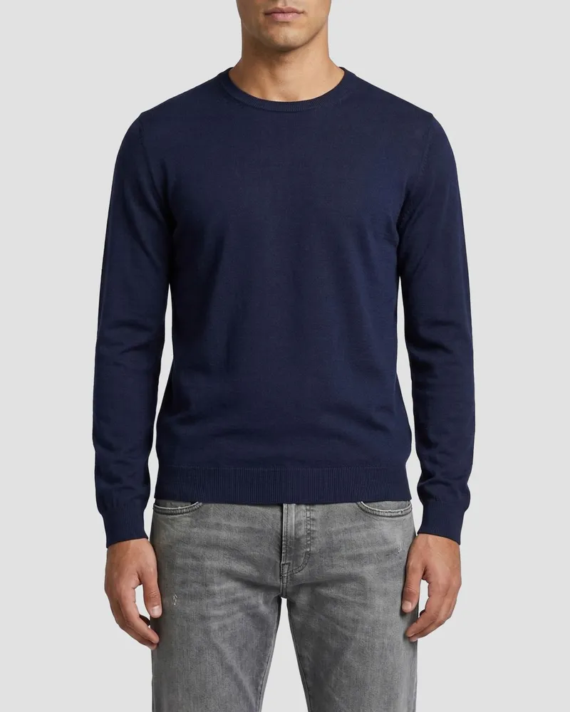 Roberto Collina Pullover herren Navy