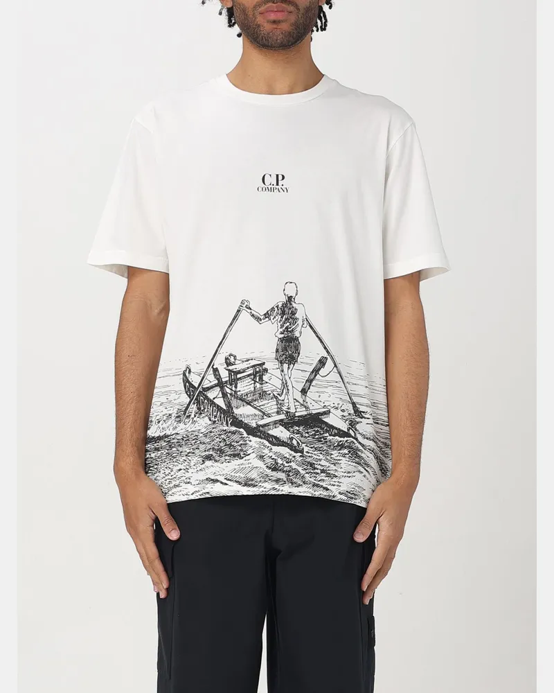 C.P. Company T-shirt herren Weiß