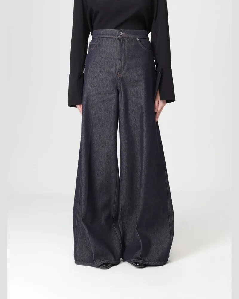 Max Mara Jeans damen Blau