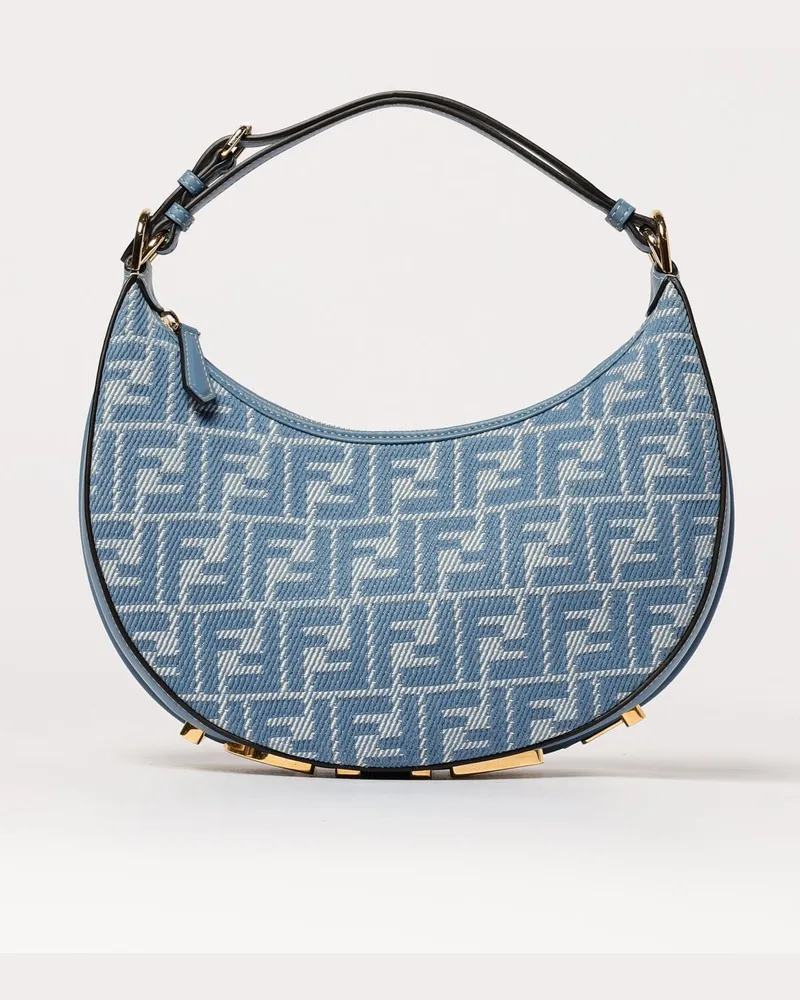 Fendi Schultertasche damen Blau