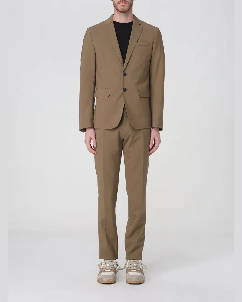 Dsquared2 Anzug herren Tabak