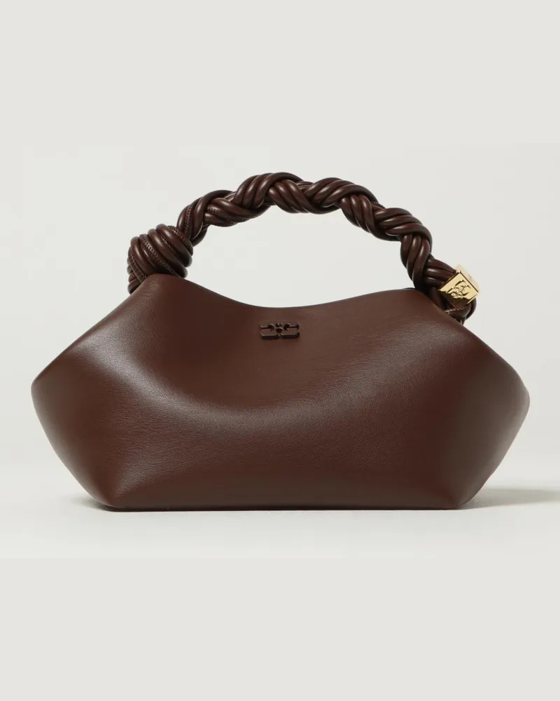 Ganni Schultertasche damen Braun