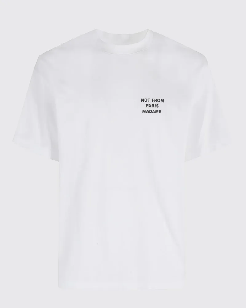 Drôle de Monsieur Sweatshirt herren Weiß