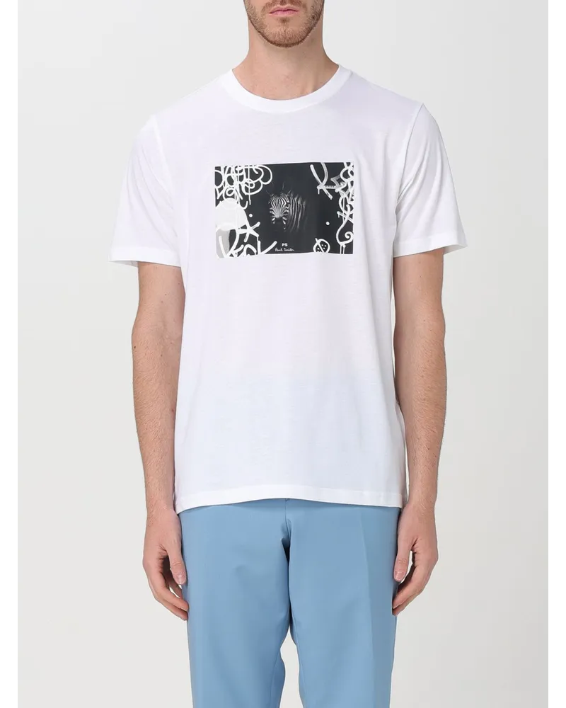 Paul Smith T-shirt herren Weiß