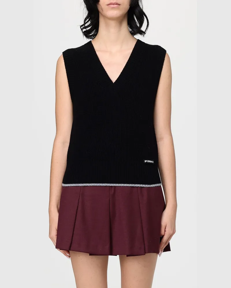 Pinko Weste damen Schwarz