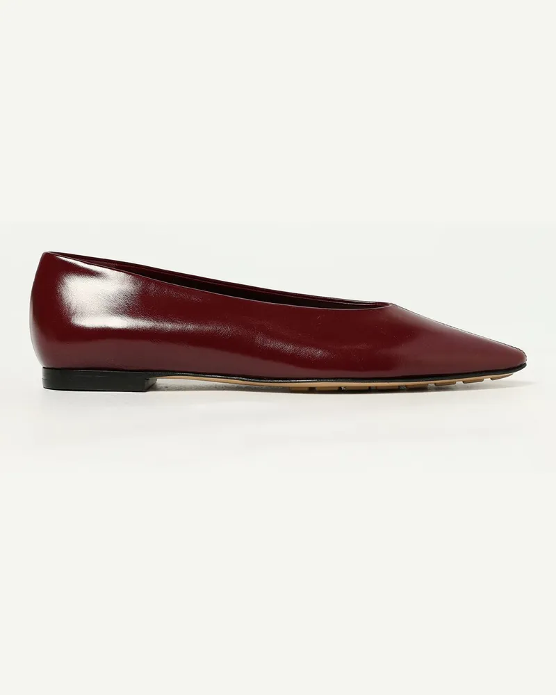 Bottega Veneta Schuhe damen Burgunderrot