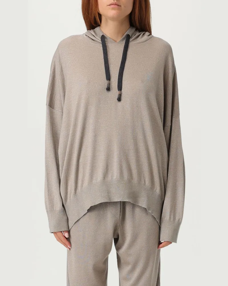 Brunello Cucinelli Sweatshirt damen Grau