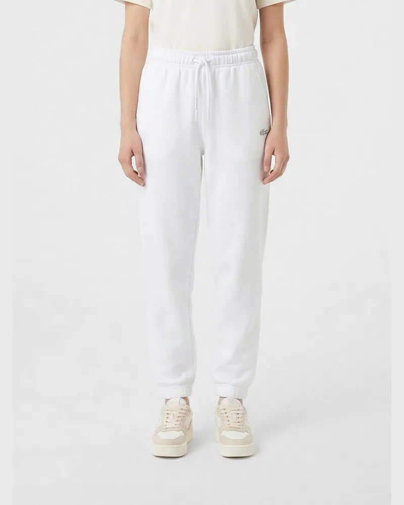Lacoste Hose damen Weiß