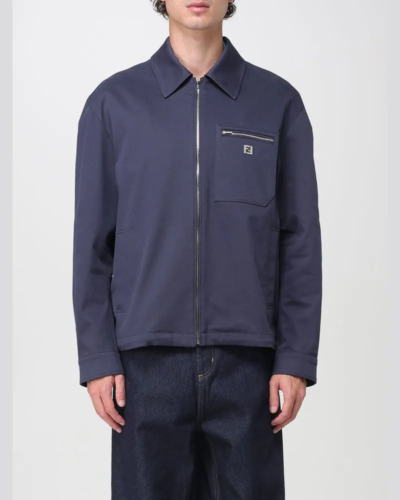 Fendi Jacke herren Blau