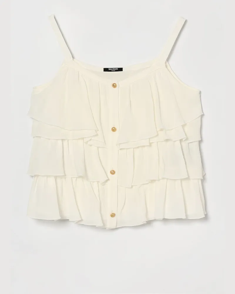 Balmain Top kinder Weiß