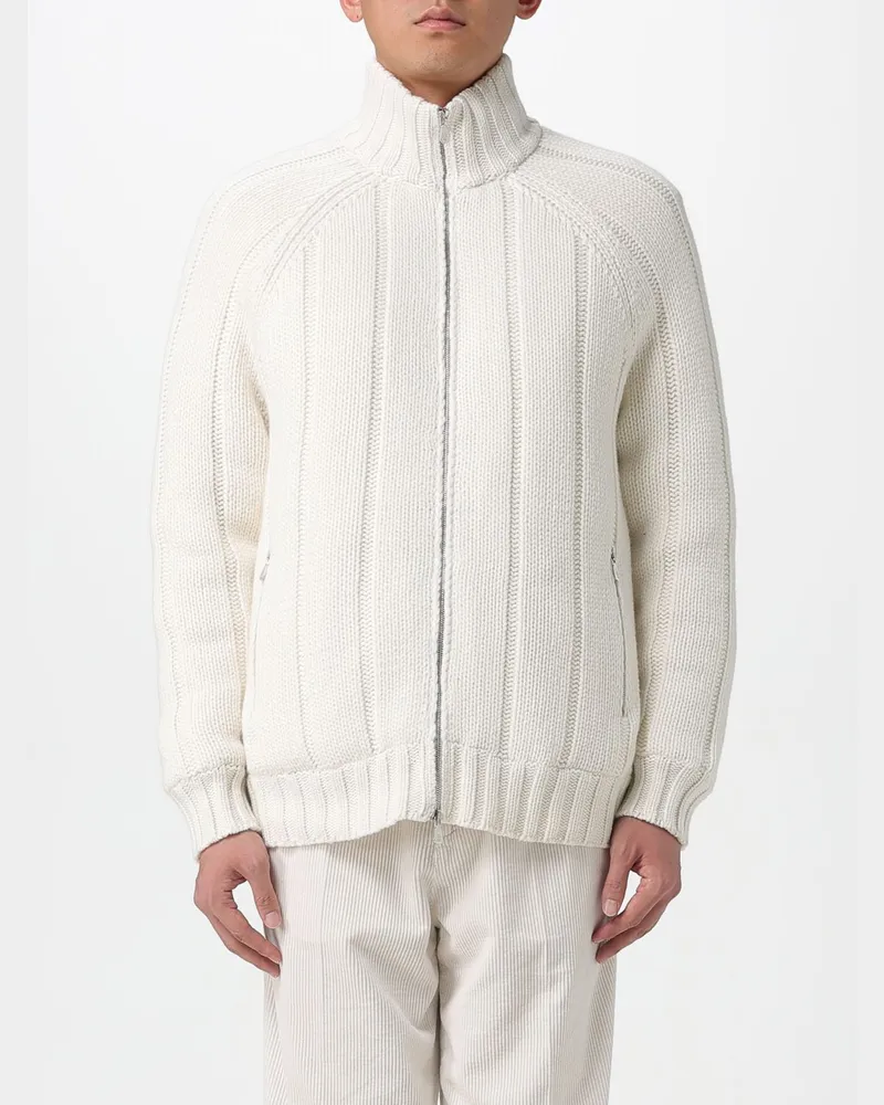 Brunello Cucinelli Jacke herren Weiß