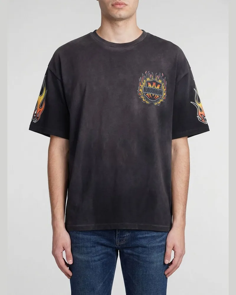 Amiri T-shirt herren Schwarz