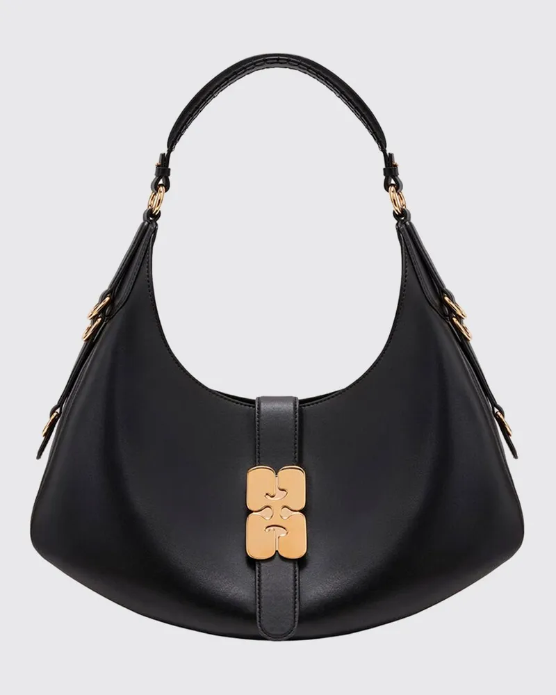 Ganni Handtasche damen Schwarz